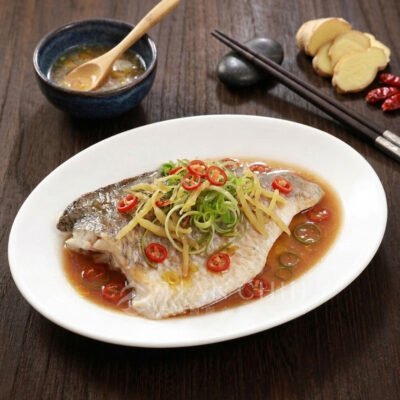 酸菜鱸魚排
