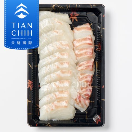 33.日本真鯛4 Daurade au mikan (le sashimi)