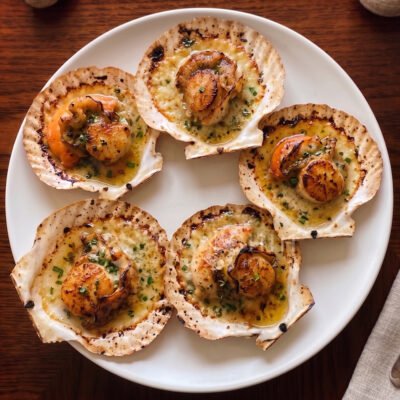 Half Shell Scallop