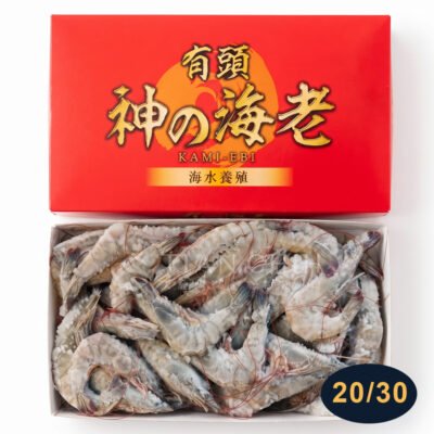 14-2.神蝦20 神之海老-帶頭白蝦 (生食級)