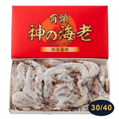 14-2.神蝦30 神之海老-帶頭白蝦 (生食級)